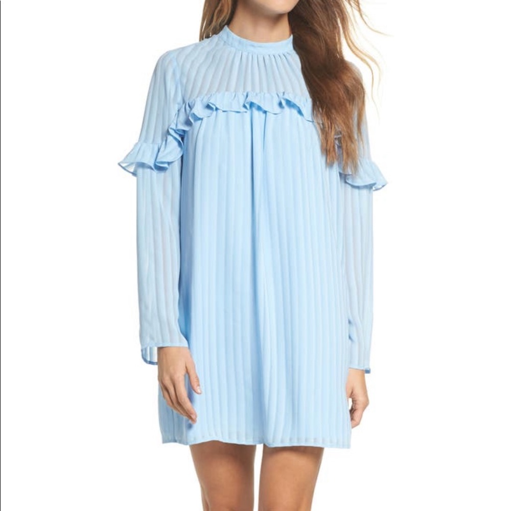 Ali & Jay | That’s Amore Mini Shift Dress Sky